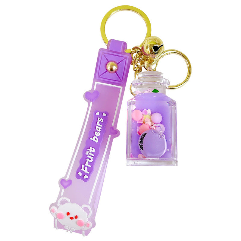 Wholesale Bear Figure Acrylic Keychains